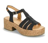 El Naturalista Arbequina, Sandali con Tacco Donna, Nero, 37 EU