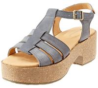 El Naturalista ARBEQUINA, Sandalo con tacco Donna, Cowboy, 41 EU, Denim, 41 EU