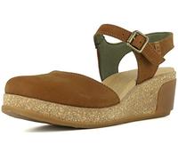 El Naturalista N5001 Leaves, Cinturino alla caviglia Donna, Marrone Wood Nectar Wood Nectar, 39 EU