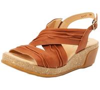 El Naturalista N5117 Leaves, Sandali Donna, Toffee, 41 EU
