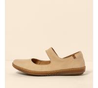 El Naturalista N5301 NOBUCK LAVADO CREAM/ CORAL BALLERINAS DONNA BEIG