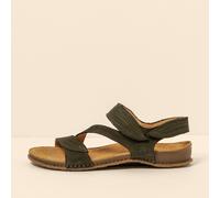 El Naturalista N5810 NOBUCK LAVADO KAKI/PANGLAO SANDALI DONNA GREEN