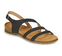 El Naturalista N5811 Panglao, Sandali Donna, Nero, 37 EU