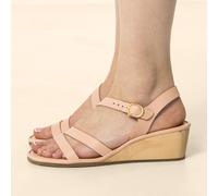 El Naturalista N852 SOFT NAPPA SALMON/ GAIA SANDALO CON TACCO DONNA CORAL
