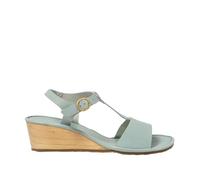 El Naturalista N853 Gaia, Sandali con Zeppa Donna, Blue, 39 EU Larga
