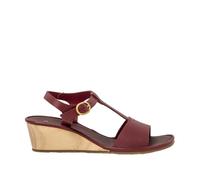 El Naturalista N853 Gaia, Sandali con Zeppa Donna, Burdeos, 39 EU Larga