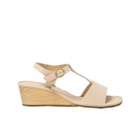 El Naturalista N853 Gaia, Sandali con Zeppa Donna, Cream, 37 EU Larga