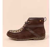 El Naturalista N908p Angkor, Stivaletti Bassi con Lacci Donna, Wulf Leopardo, 38 EU Larga