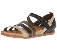 El Naturalista S.A Nf42 Soft Grain Zumaia - sandali open toe Donna, Multicolore (Black Mixed), 40 EU