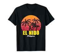 El Nido Filippine Viaggiare Maglietta