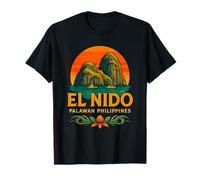 El Nido Palawan Filippine Isola Tropicale Viaggio Maglietta