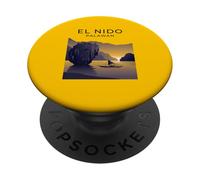 El Nido Palawan Filippine Tramonto PopSockets PopGrip Adesivo