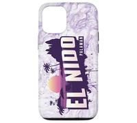 El Nido Palawan - Souvenir retrò dell'isola Filippina Custodia per iPhone 12/12 Pro