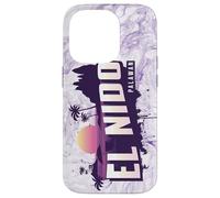 El Nido Palawan - Souvenir retrò dell'isola Filippina Custodia per iPhone 14 Pro