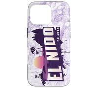 El Nido Palawan - Souvenir retrò dell'isola Filippina Custodia per iPhone 16 Pro