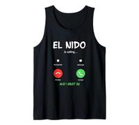 El Nido Sta chiamando e Devo Andare in Viaggio nelle Filippine Canotta