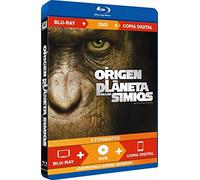 El Origen Del Planeta De Los Simios (Blu-Ray+Dvd+Copia Digital)