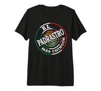 El Padrastro mas Chingon Crew Squad Family Matching Group Maglietta Premium