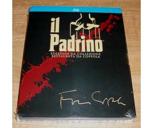EL PADRINO (The Godfather) Trilogia Remasterizzata 4 Blu-ray Sigillato Nuovo