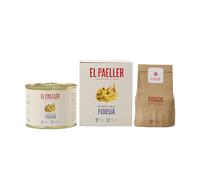 EL PAELLER - Paella Kit - Preparato per Fideuà | Cotto Artigianalmente a Legna | Ingredienti 100% Naturali | Per 2 Persone | Facile da Preparare in soli 9 Minuti | Senza Conservanti