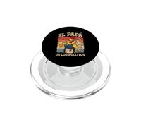 El Papa De Los Pollitos Divertente Gallo Papà Dia Del Padre PopSockets PopGrip per MagSafe
