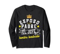 El Papa mas Chingon - Funny Best Mexican Dad Gifts Maglia a Manica