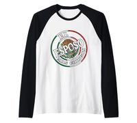 El Papa mas Chingon, Spanish Fathers Day Mexican Dad Maglia con Maniche Raglan