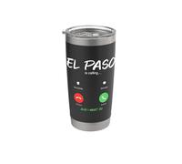 El Paso sta chiamando e devo andare in Texas in viaggio Bicchiere termico in acciaio inox doppia parete