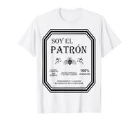El Patron Slang Funny Sarcasm Mexican Saying The Boss Comedy Maglietta