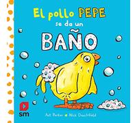 El pollo Pepe se da un baño