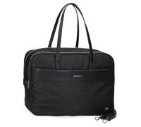 El Potro Luna Valigetta per laptop doppio scomparto adattabile portatile 15,6 pollici nero 40 x 32 x 8 cm poliestere con dettagli in pelle sintetica by Joumma Bags