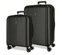 El Potro Vera - Set di valigie 40 x 55 x 20 cm, 49 x 70 x 28 cm, Nero, 40 x 55 x 20 cm, 49 x 70 x 28 cm, Set di valigie