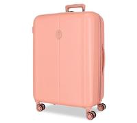 El Potro Vera Valigia media rosa, 49 x 70 x 28 cm, rigida 4,14 kg, chiusura TSA ABS 4,14 kg, 81 L, estensibile, Rosa, Taglia unica, Valigia media