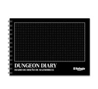 El Refugio di Ryhope Dungeon Diary: Diario di disegno dei dungeon, Gioco di ruolo, A partire da 12 anni, da 2 a 6 giocatori, 30-90 minuti per partita, spagnolo