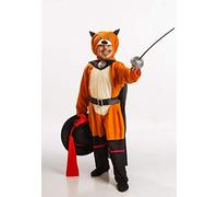 EL REY DEL CARNAVAL, SL Costume da gatto con stivali per bambino