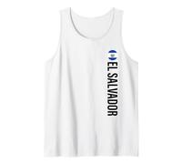 El Salvador Bandiera Verticale Canotta