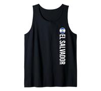 El Salvador Bandiera Verticale Canotta