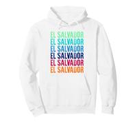 El Salvador Colorato Felpa con Cappuccio