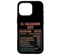 El Salvador Guy Uomini salvadoregni orgogliosi Custodia per iPhone 16 Pro