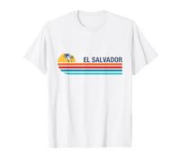El Salvador Paesaggio Colorato Maglietta