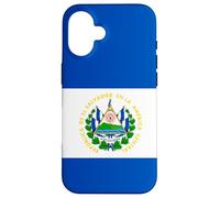 El Salvador Patriotism Inspired Salvadoran Flag Design Custodia per iPhone 16