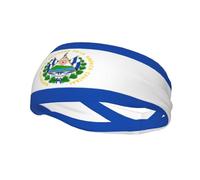 El Salvador Printed Versatile Sports Headband, Stretchy Moisture Wicking Headband for Yoga and Fitness