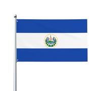 El Salvador Prints Bandiere decorative per esterni 0,9 x 1,5 m leggere e belle adatte per cortili all'aperto e celebrazioni di festival.