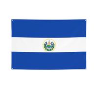 El Salvador - Striscione natalizio per creare atmosfera, 119,4 x 180,3 cm, per Natale, feste notturne, riunioni di amici