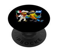 El Salvador Torogoz Aquila messicana Bandiera del Messico PopSockets PopGrip Adesivo