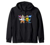 El Salvador Torogoz Elefante thailandese Bandiera thailandes Felpa con Cappuccio