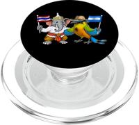 El Salvador Torogoz Elefante thailandese Bandiera thailandes PopSockets PopGrip per MagSafe