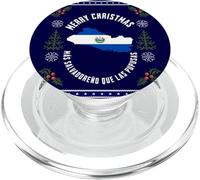 El salvador Ugly design Buon Natale! tanto come pupusa! PopSockets PopGrip per MagSafe