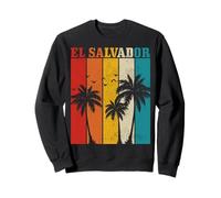 El Salvador Vintage Palme Surfista Salvadoriano Souvenir Felpa
