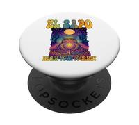 EL SAPO INIZIA IL TUO VIAGGIO Sonora deserto rana spiritualità PopSockets PopGrip Adesivo